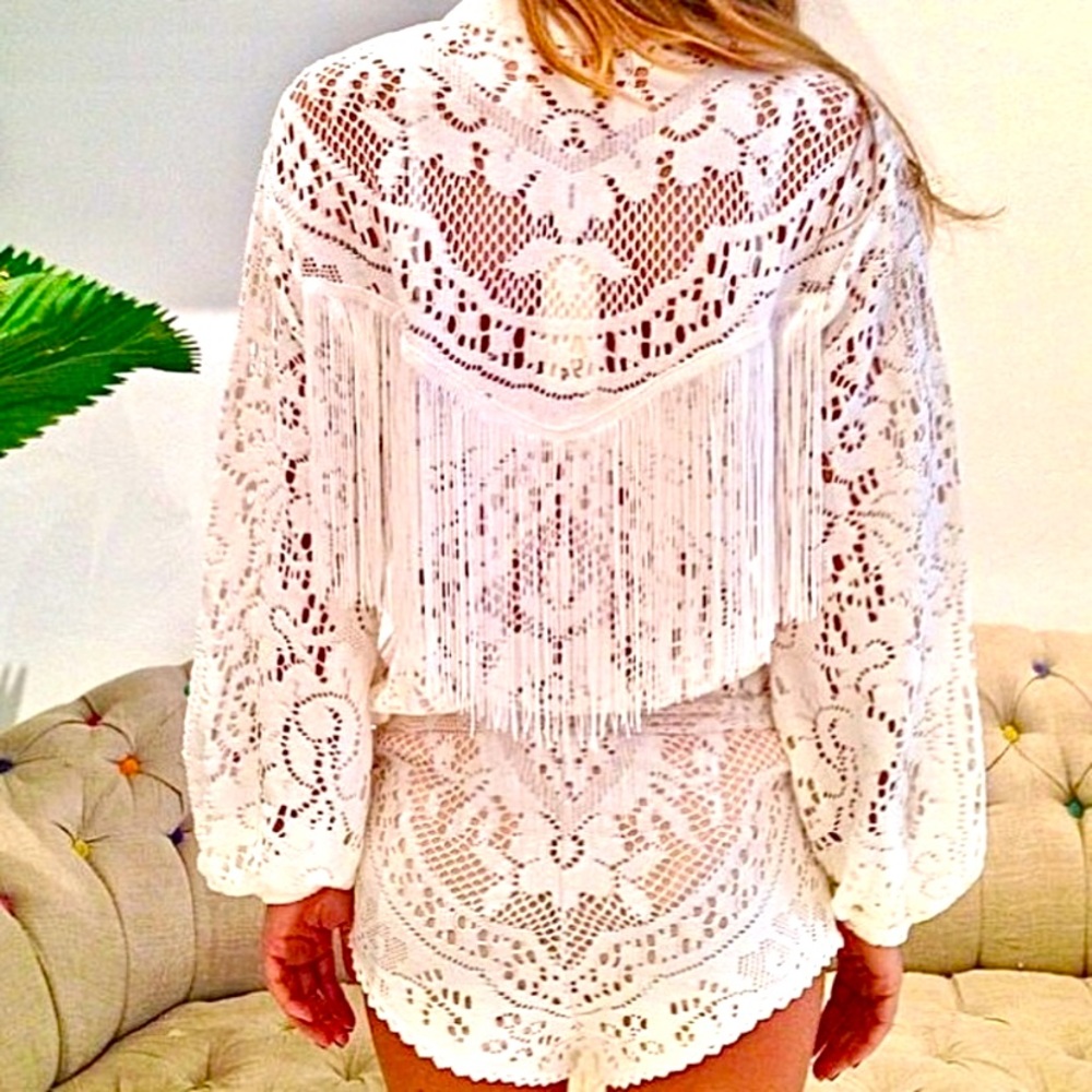 SPELL & THE GYPSY COLLECTIVE FLEETWOOD LACE BLOUSE